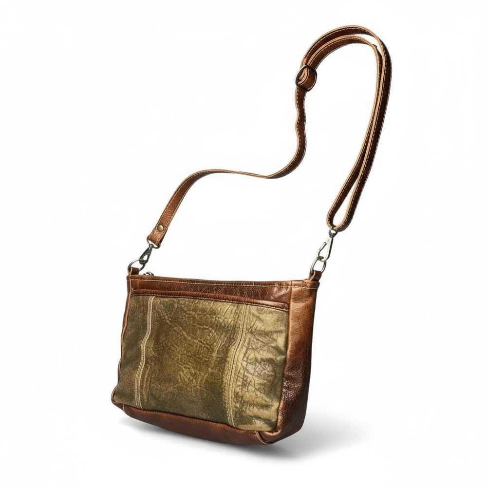 👜 Myra Bag Genuine Leather Crossbody Purse | Boho Artisan